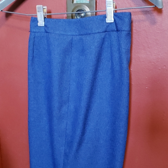 EVAN -PICONE BLUE 2-PC LINED PANTS SUIT SIZE 4 - Picture 8 of 16